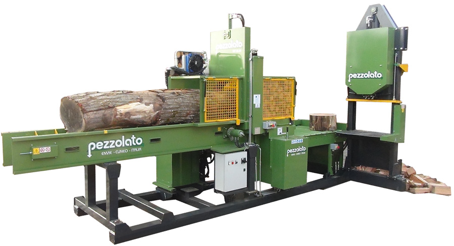 Pezzolato firewood production machinery overall image